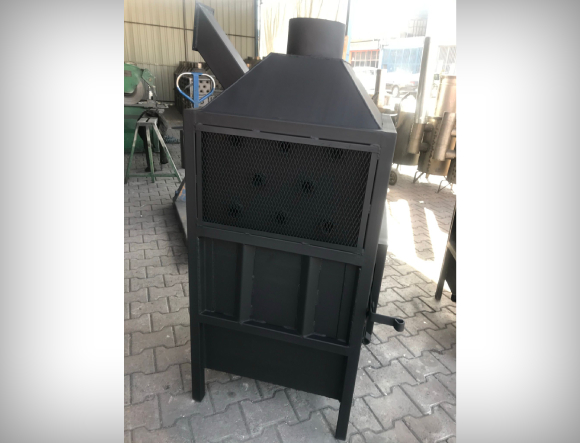 Siyah Renkli T3 Standart Boy Fanlı Soba